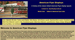 Desktop Screenshot of americanflyerdisplays.org